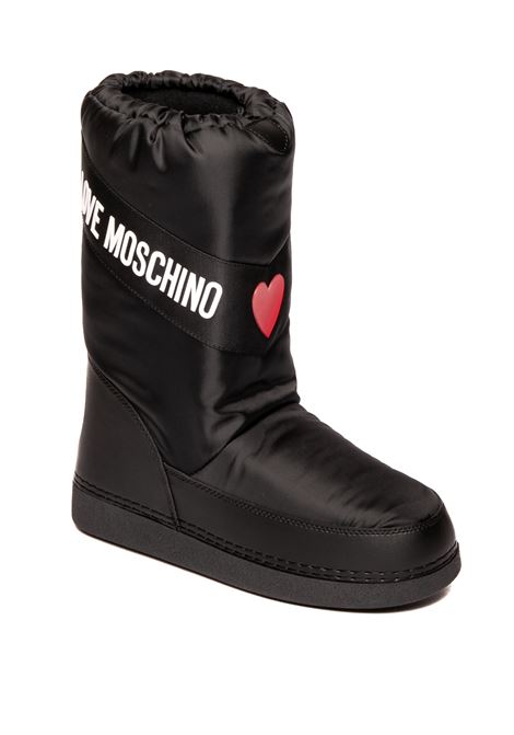 Doposci logo nero LOVE MOSCHINO | JA24032G0HISA-000